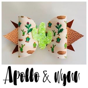 💕HP💕 Girls Desert Cactus 🌵Hair Clip